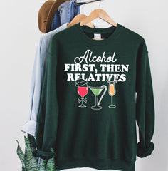 drinking christmas party sweatshirt - HighCiti