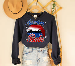 4th of july america sweatshirt - HighCiti