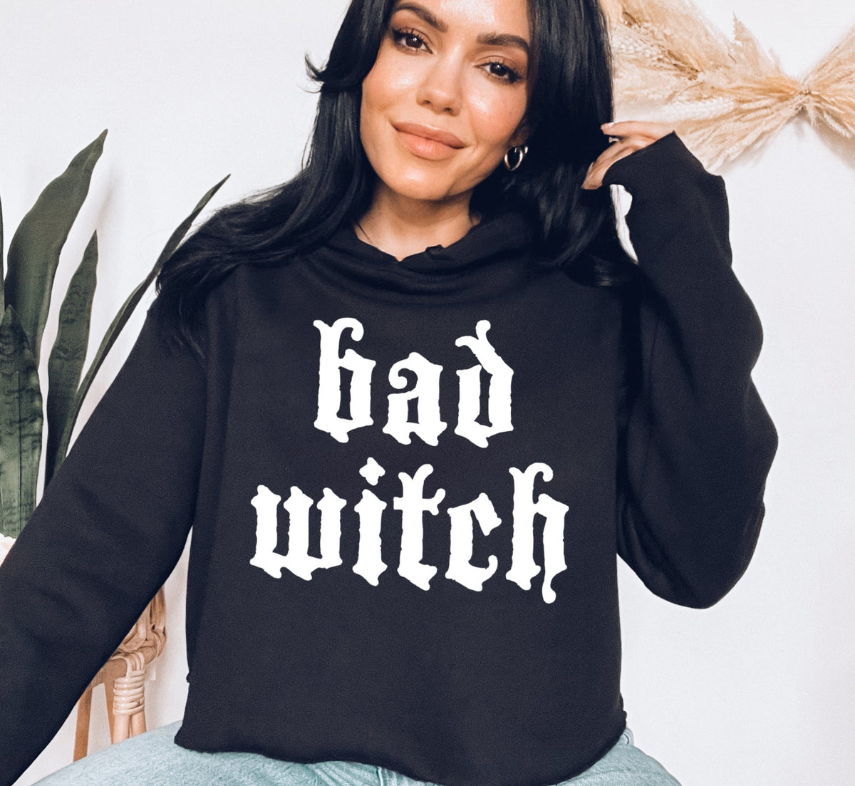 witches halloween crop hoodie - HighCiti