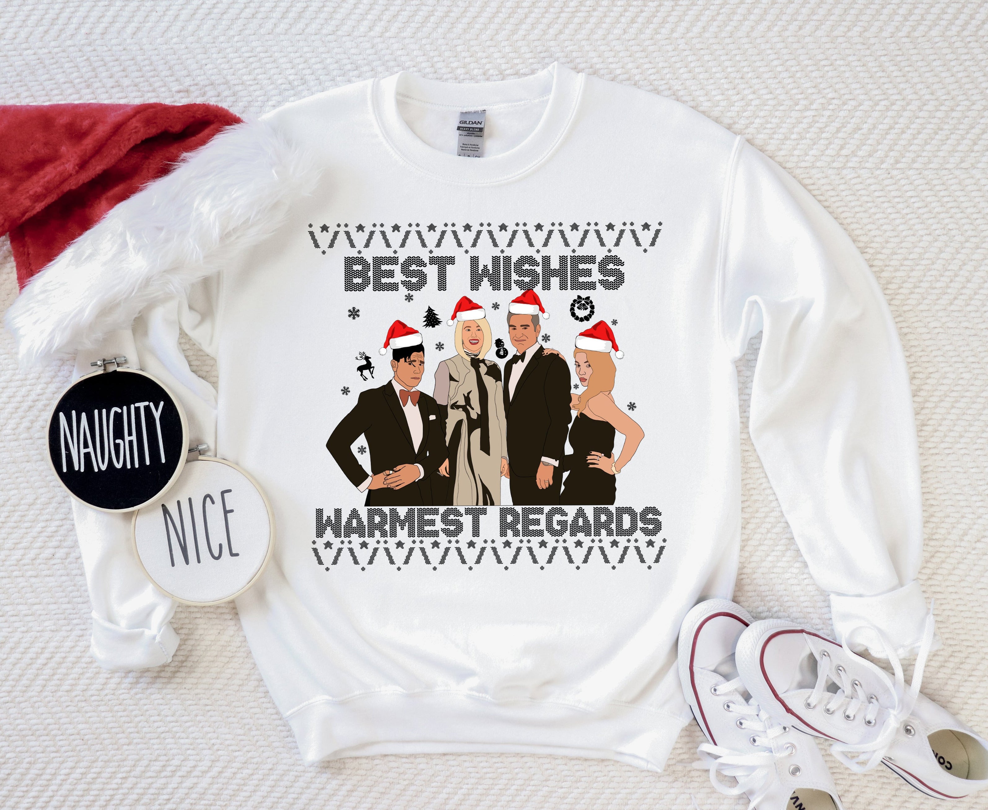 schitt's creek christmas sweater - HighCiti