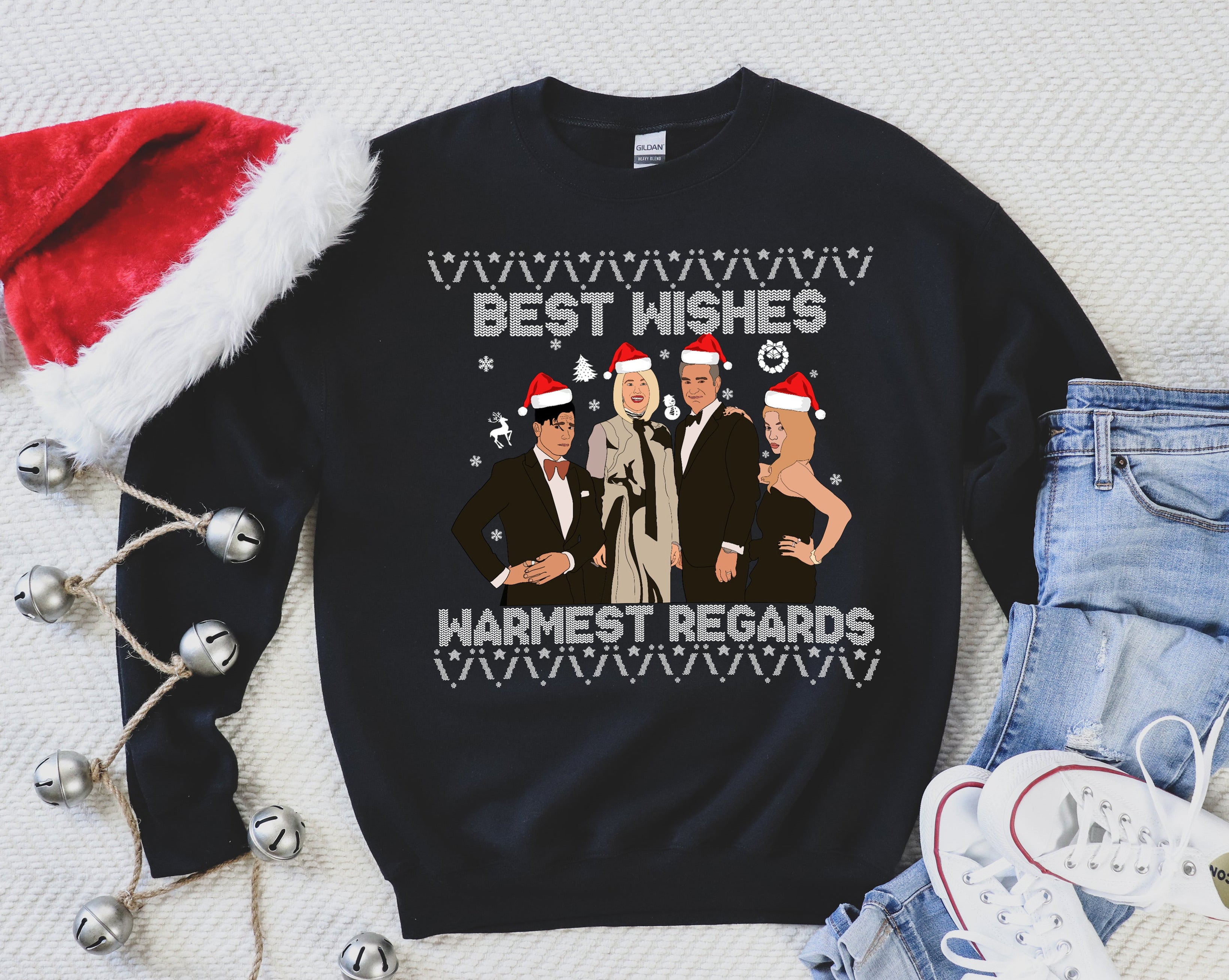 schitt's creek christmas sweater - HighCiti