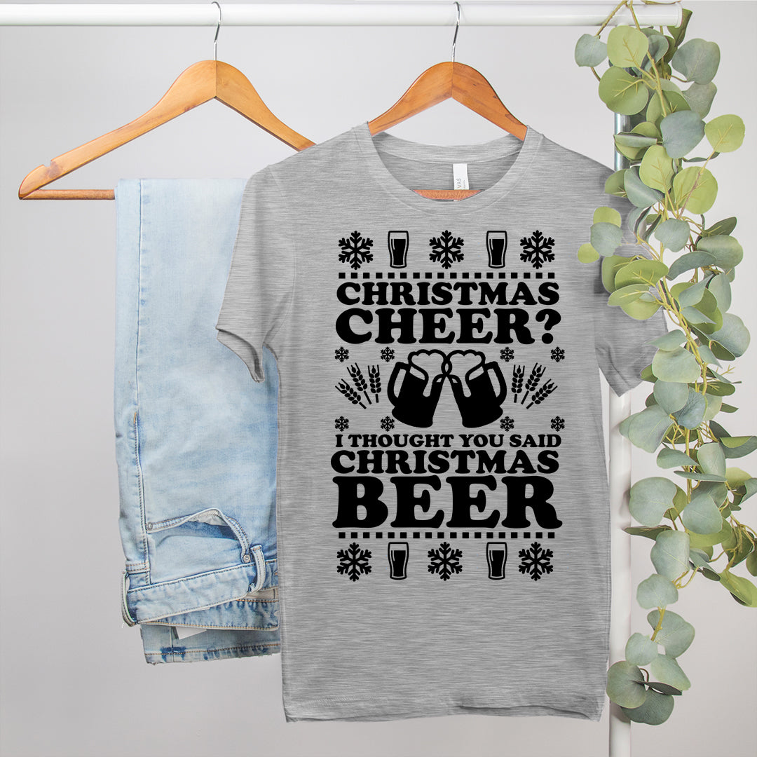 drinking beer christmas shirt - HighCiti