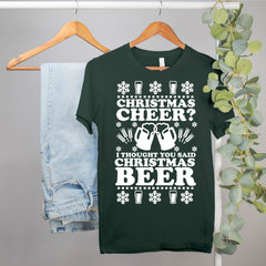 drinking beer christmas shirt - HighCiti