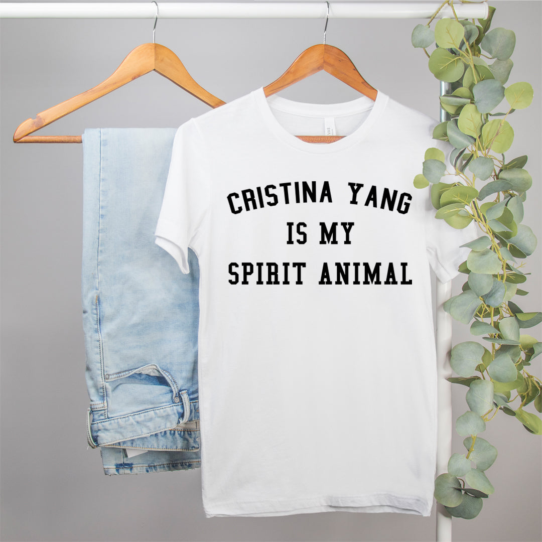 grey's anatomy shirt that says cristina yang is my spirit animal - HighCiti