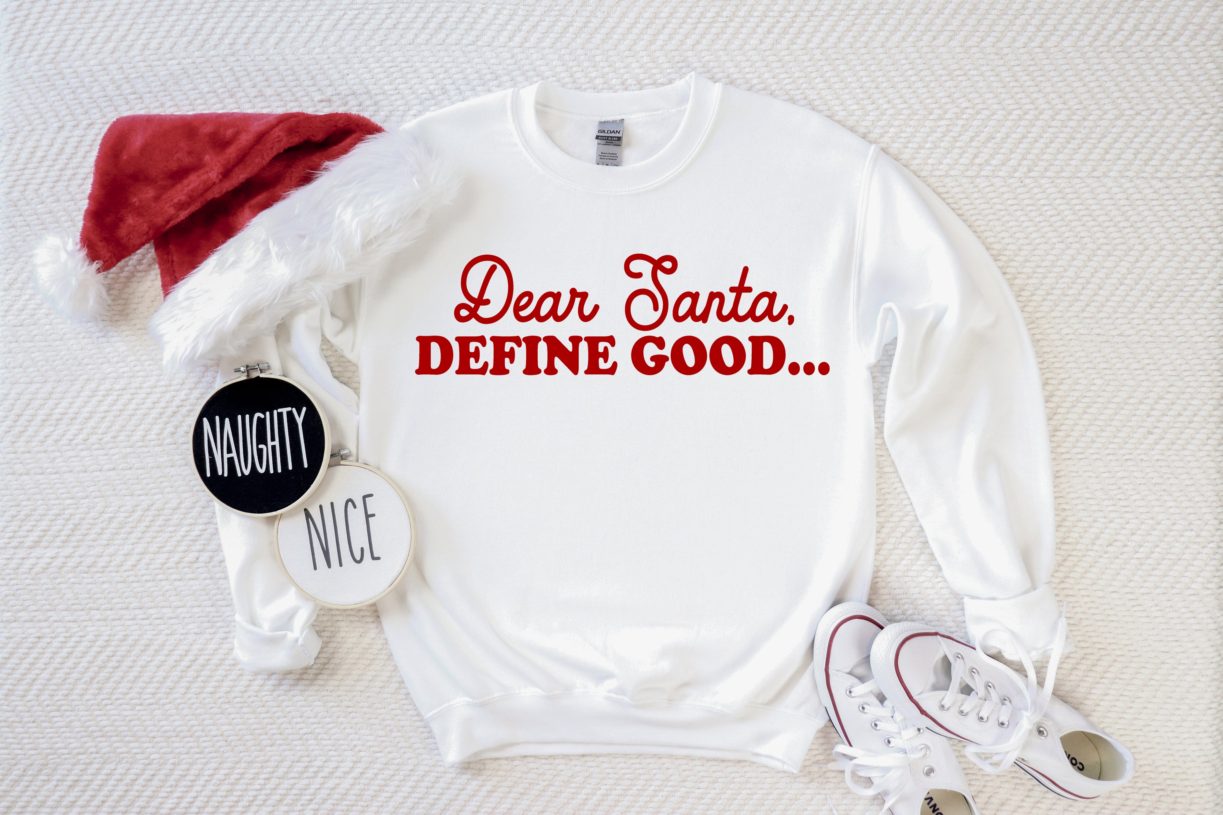 funny naughty christmas sweatshirt - HighCiti