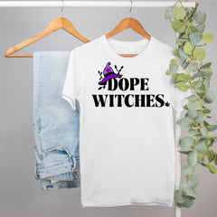stoner halloween shirt that says dope witches - HighCiti