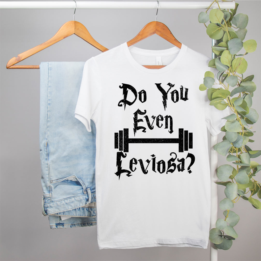 harry potter gym shirt that says do you even leviosa - HighCiti