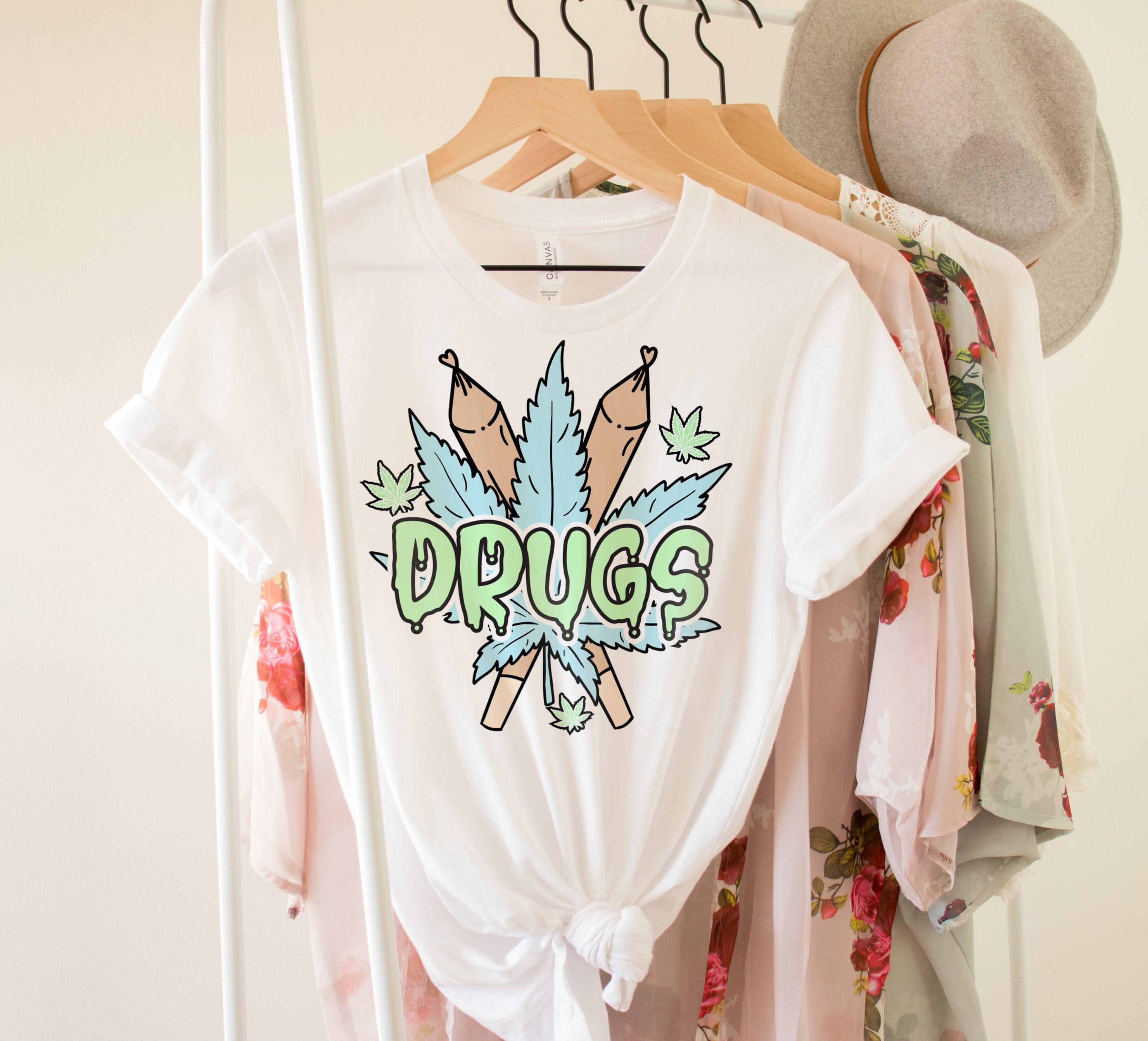 Trendy marijuana tshirt - HighCiti