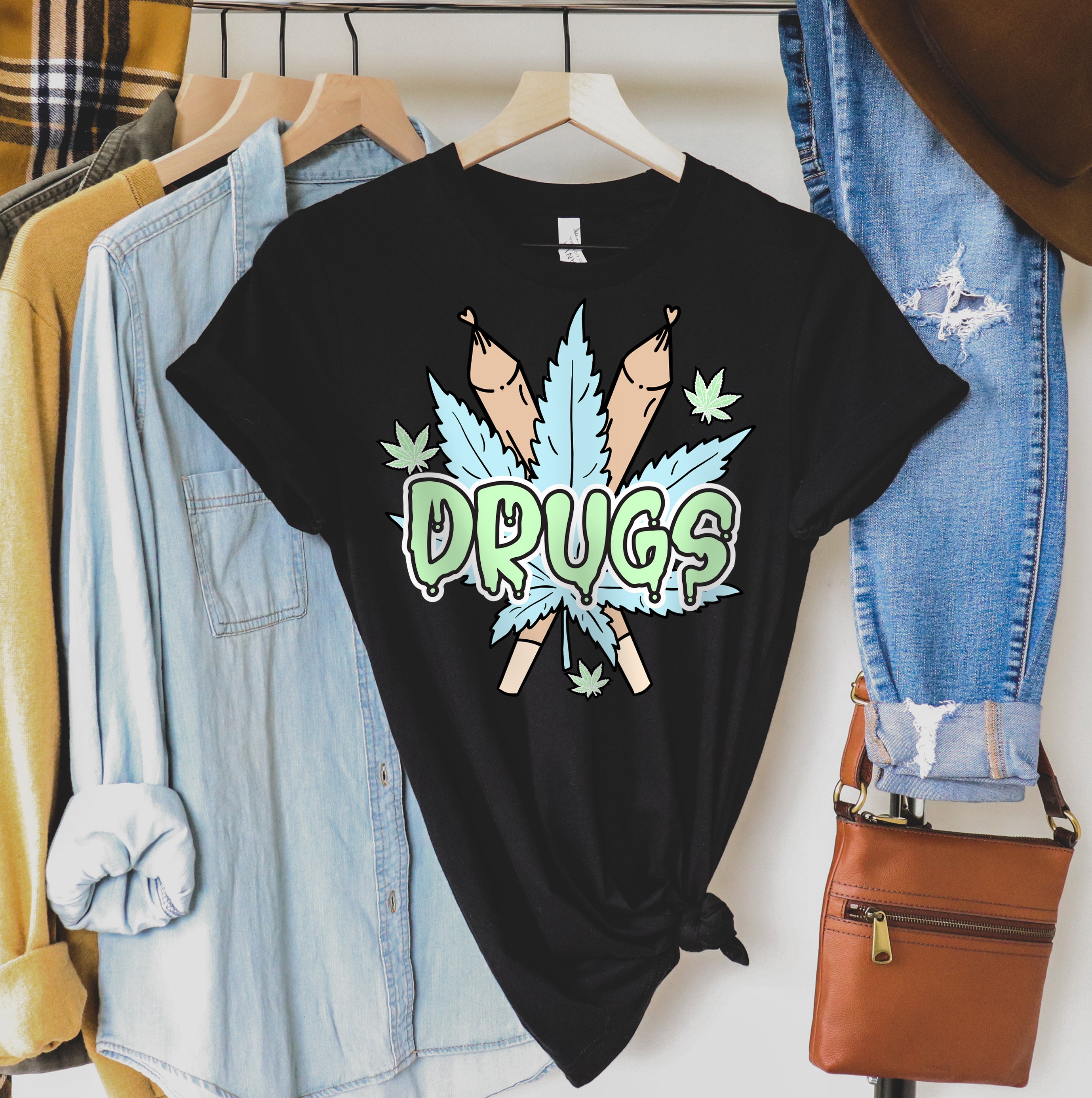 Trendy marijuana tshirt - HighCiti