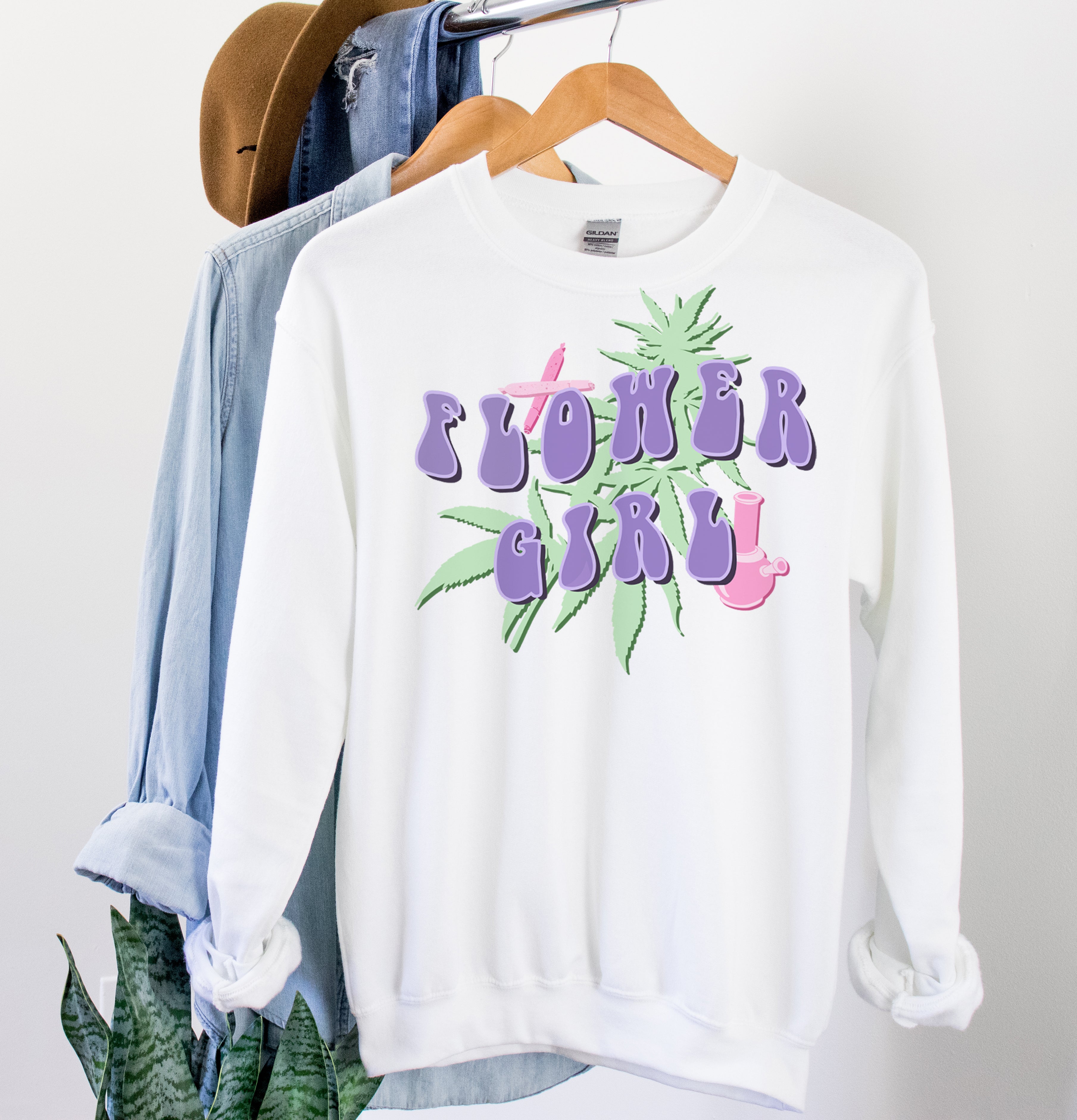 cute marijuana sweatshirt - HighCiti