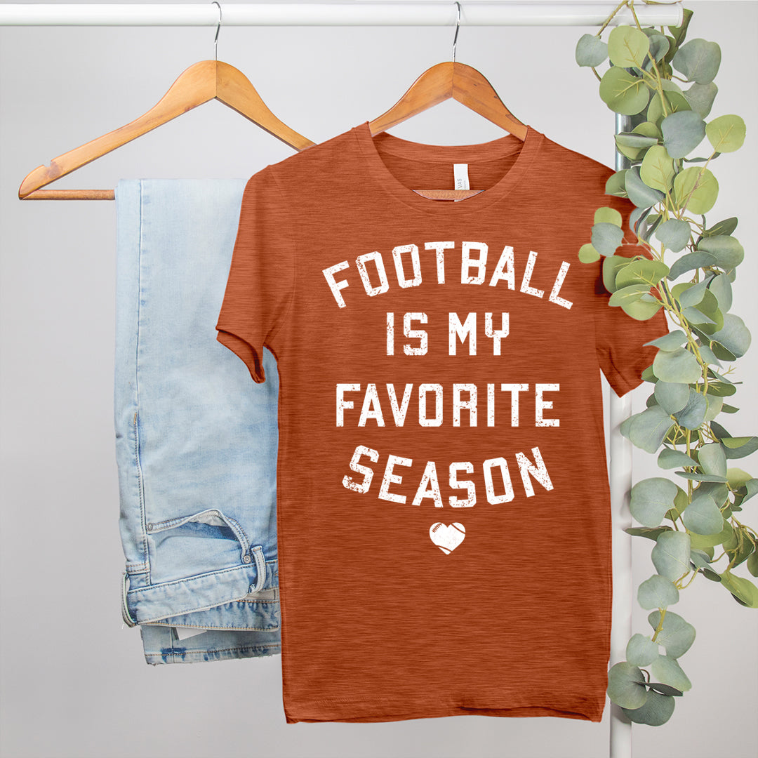 trendy football shirt that says football is my favorite season - HighCiti
