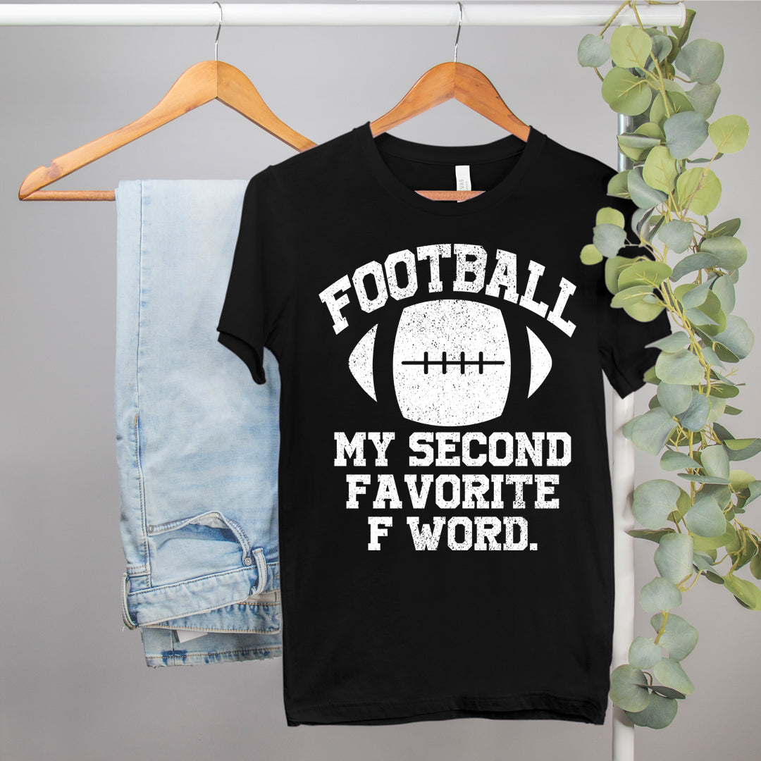 funny football shirt that says football my second favorite f word - HighCiti