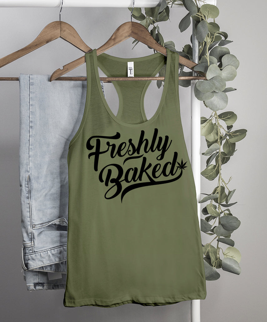 cannabis women's tank - HighCiti