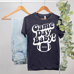 football shirt that says game day baby - HighCiti
