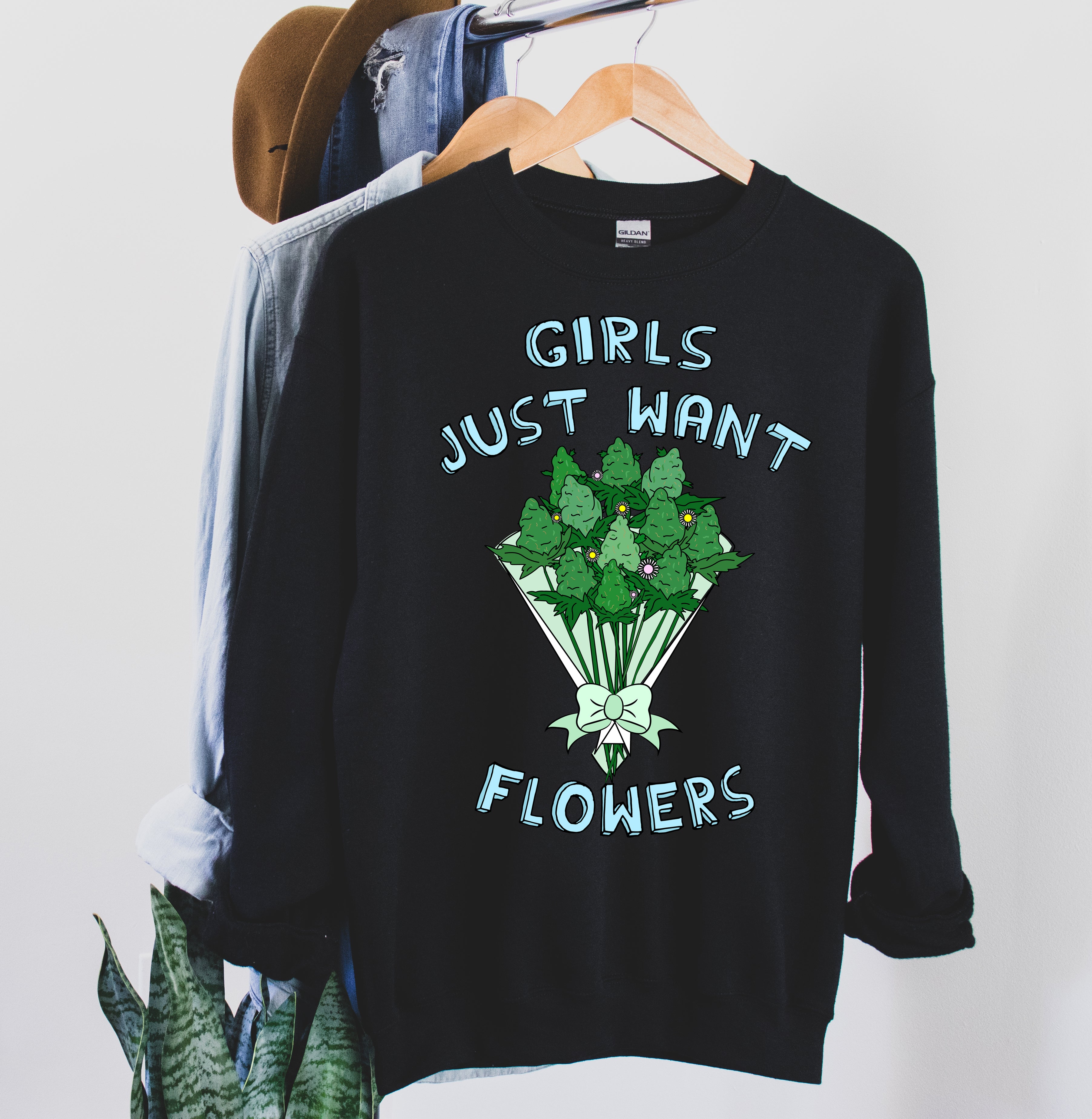 weed women's sweatshirt - HighCiti