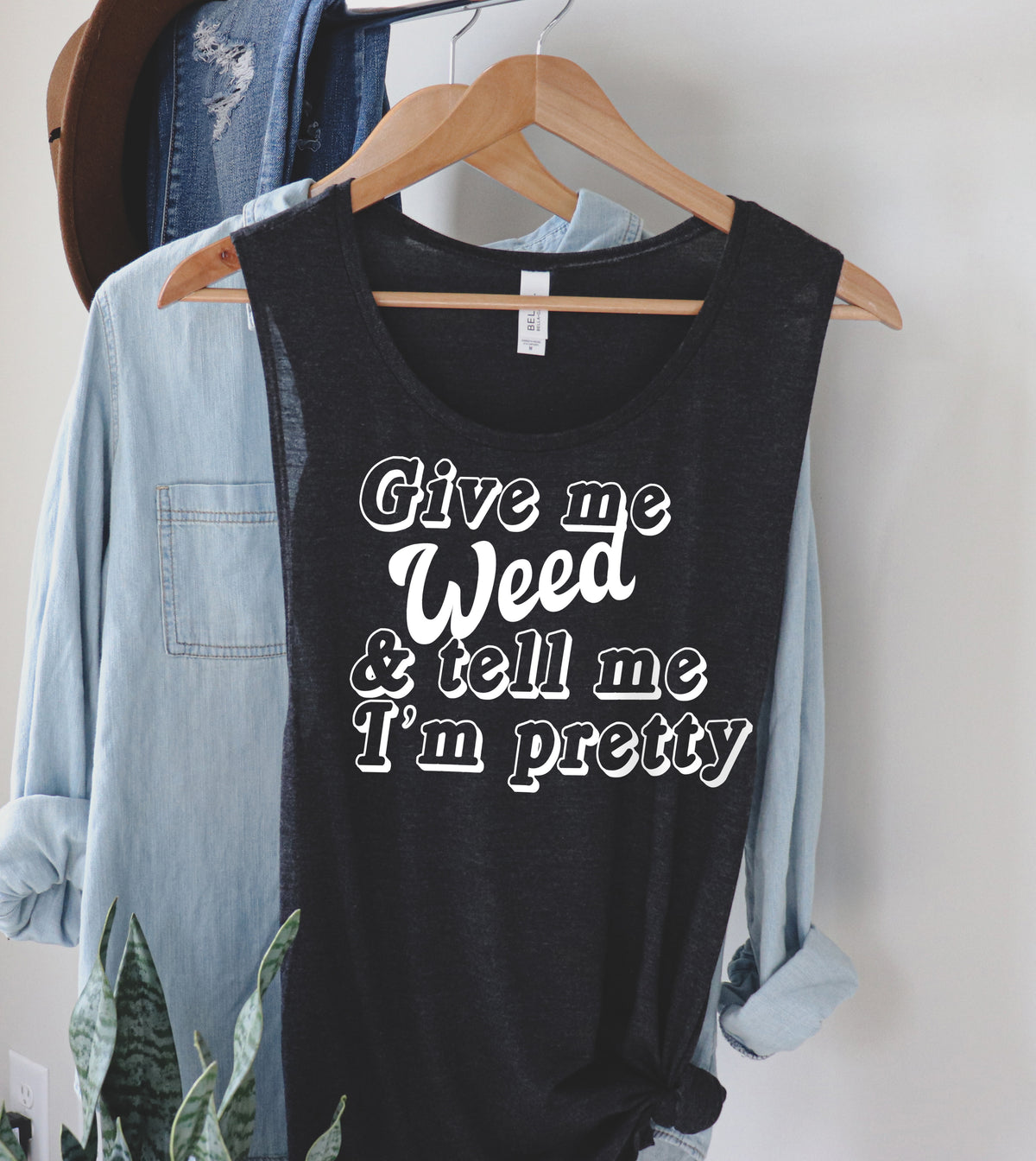 cute stoner women's tank - HighCiti