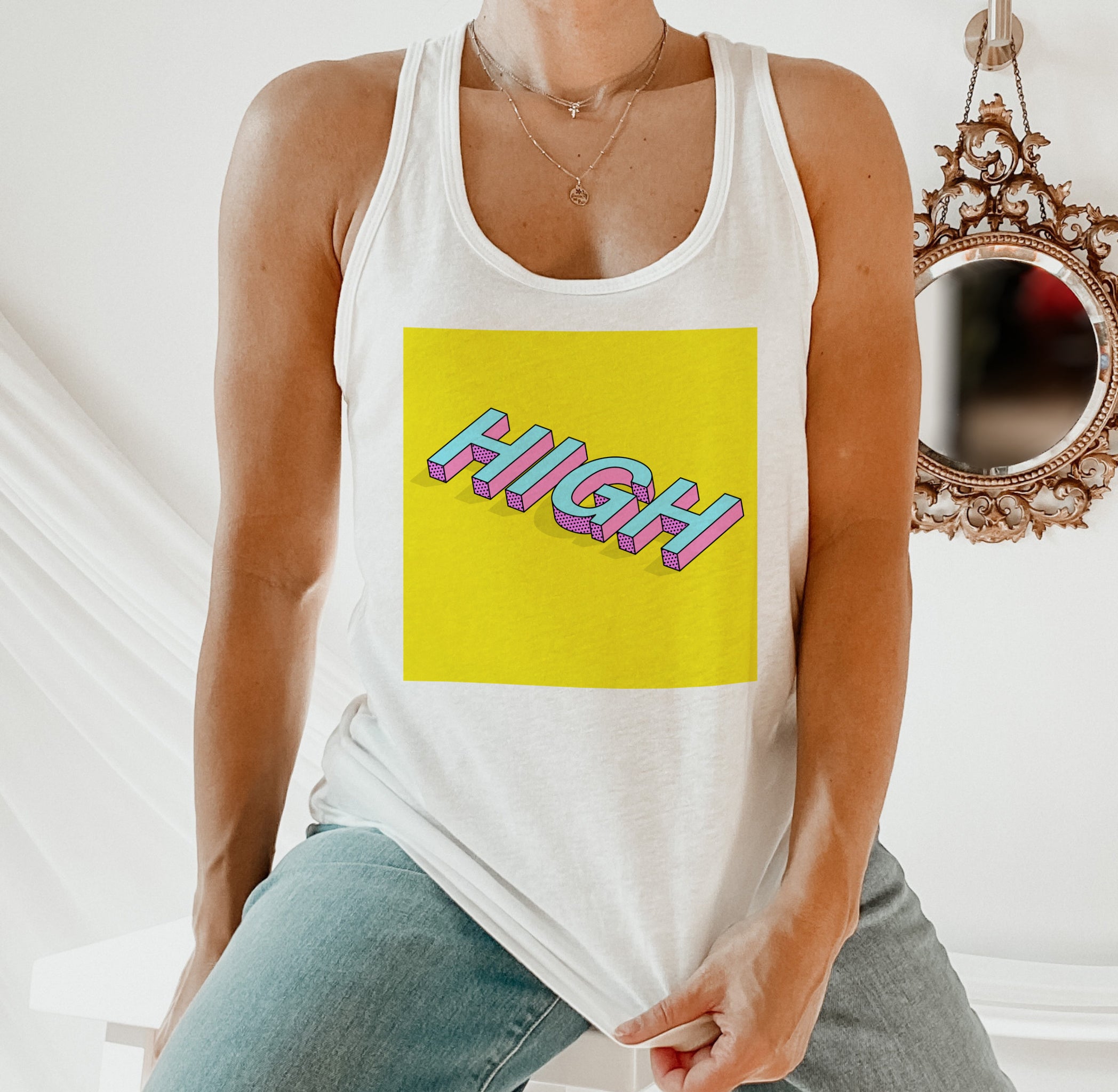 weed women's tank - HighCiti