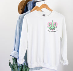 cute weed sweatshirt - HighCiti