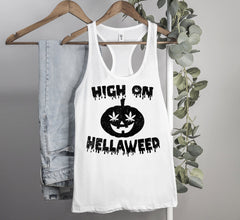 weed halloween women's tank - HighCiti