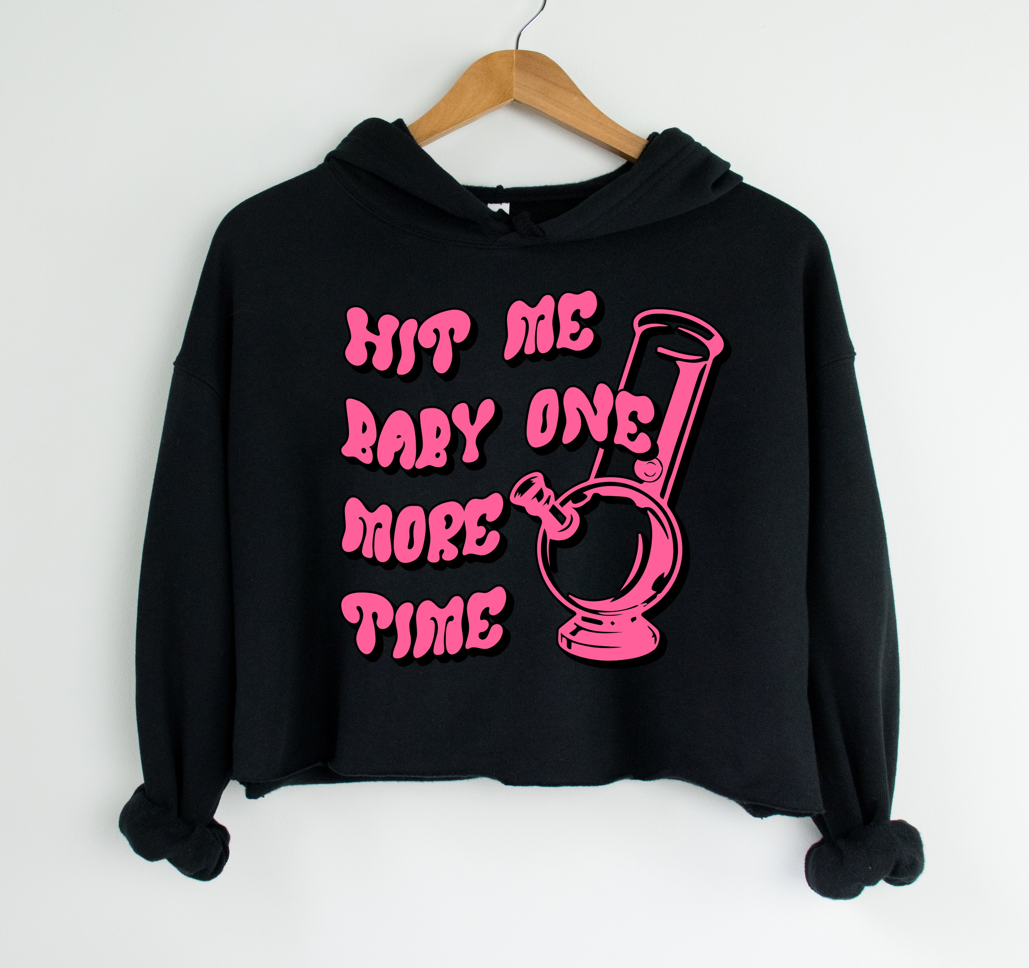 funny stoner crop hoodie - HighCiti