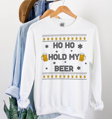 funny drinking christmas sweatshirt - HighCiti