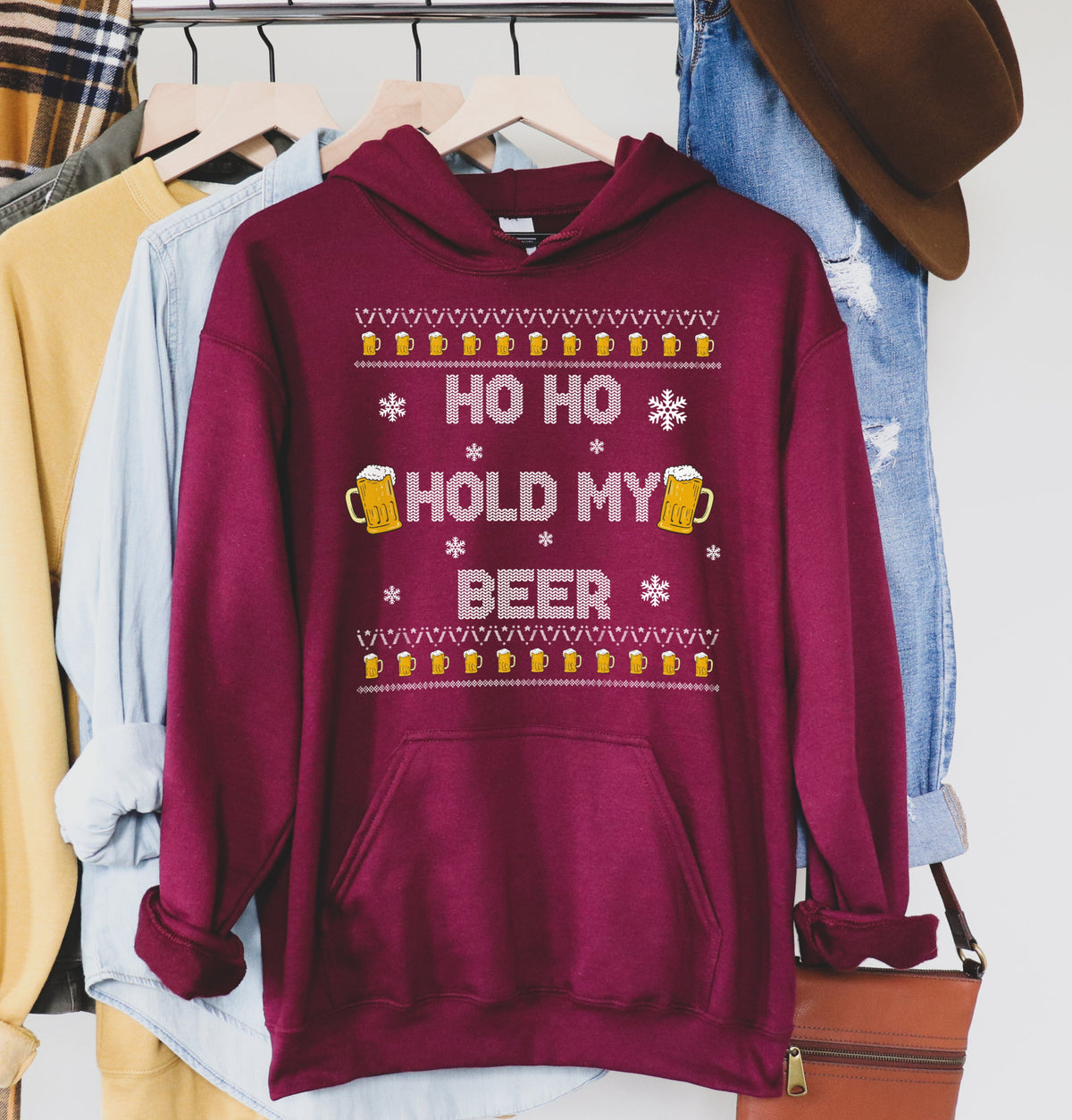 funny beer christmas pullover - HighCiti