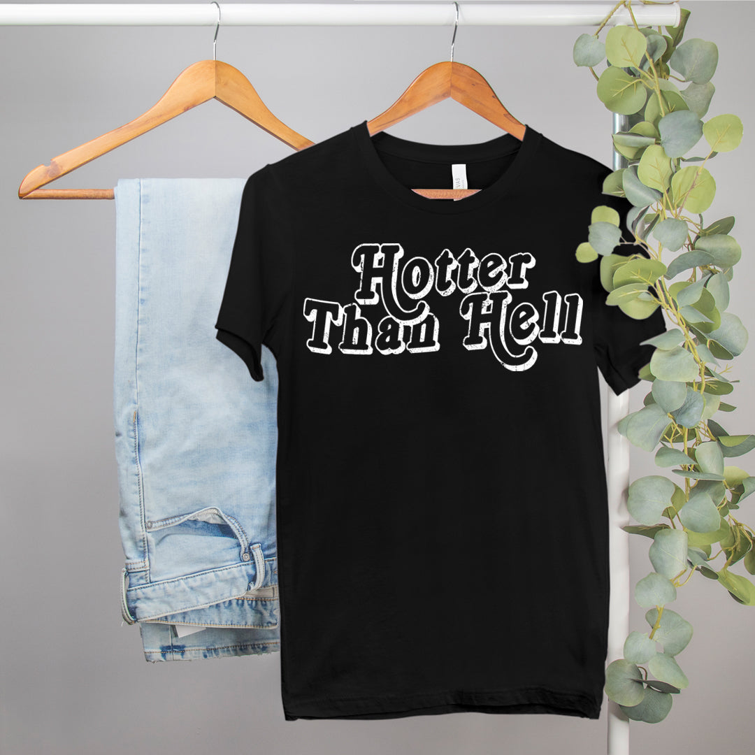 dua lipa shirt that says hotter than hell - HighCiti