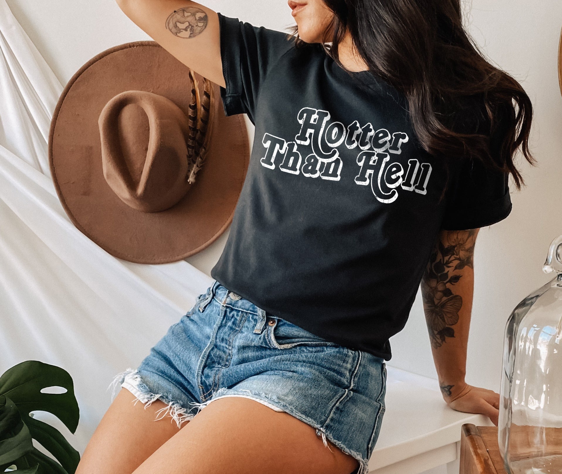 dua lipa shirt that says hotter than hell - HighCiti