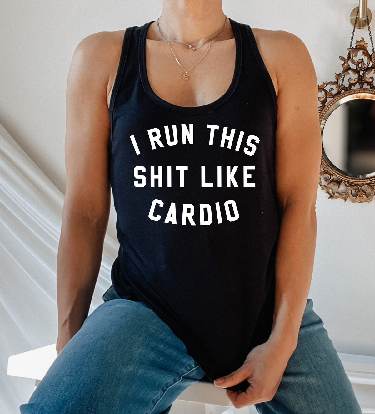 Funny workout women's tank - HighCiti