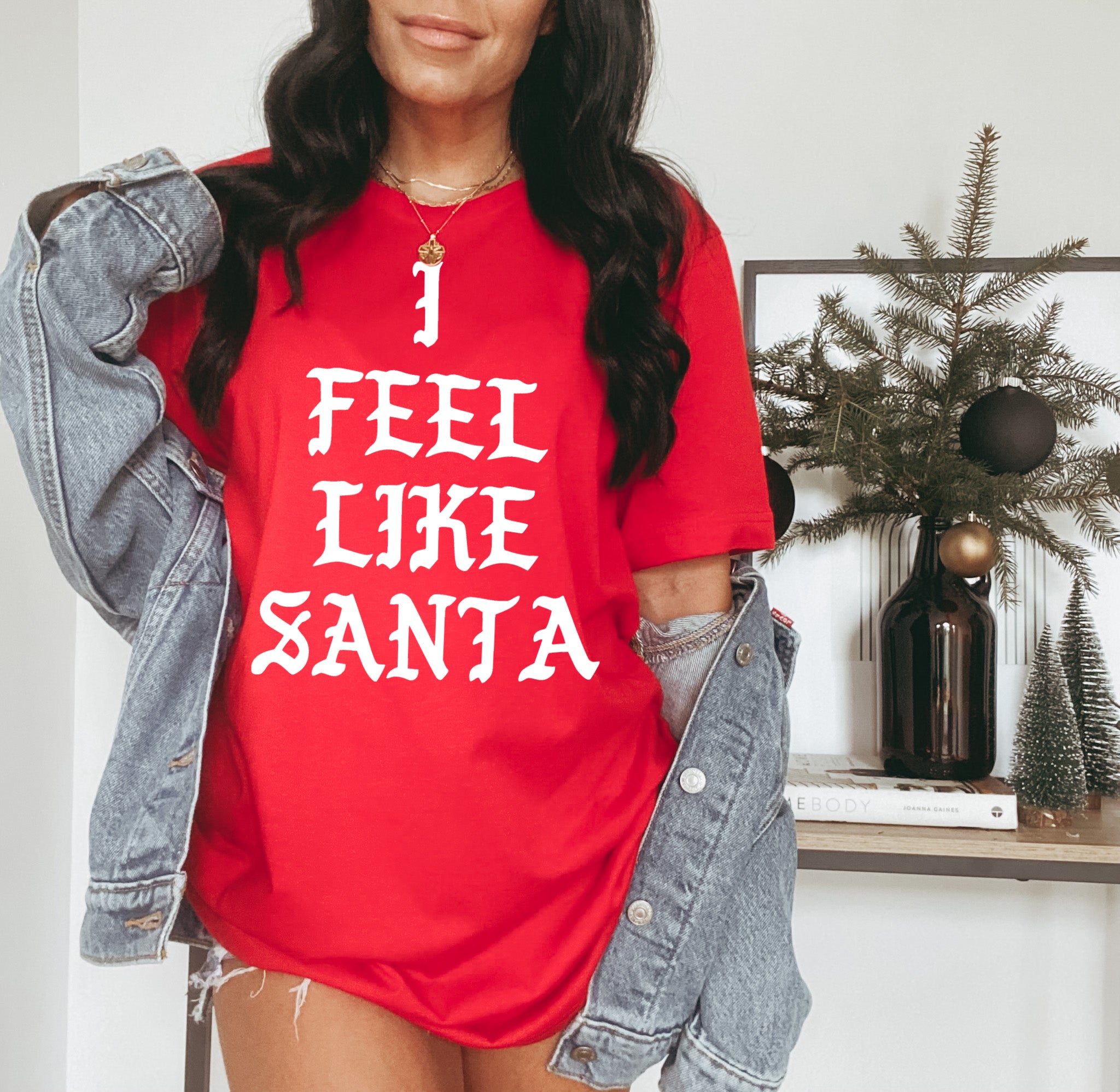 kanye christmas shirt that says I feel like santa - HighCiti