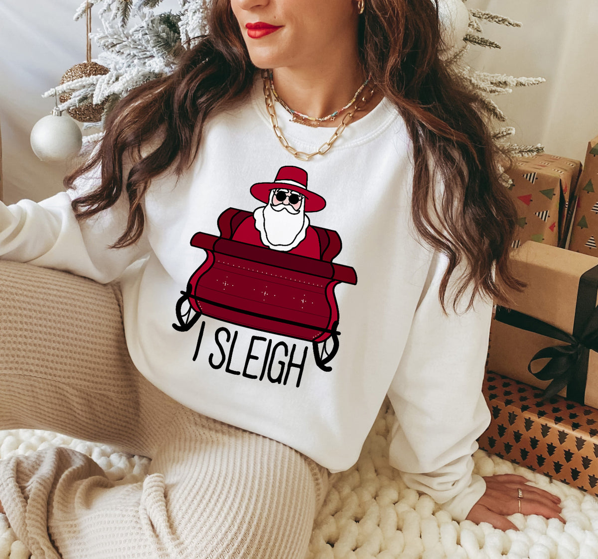 funny santa christmas sweater - HighCiti