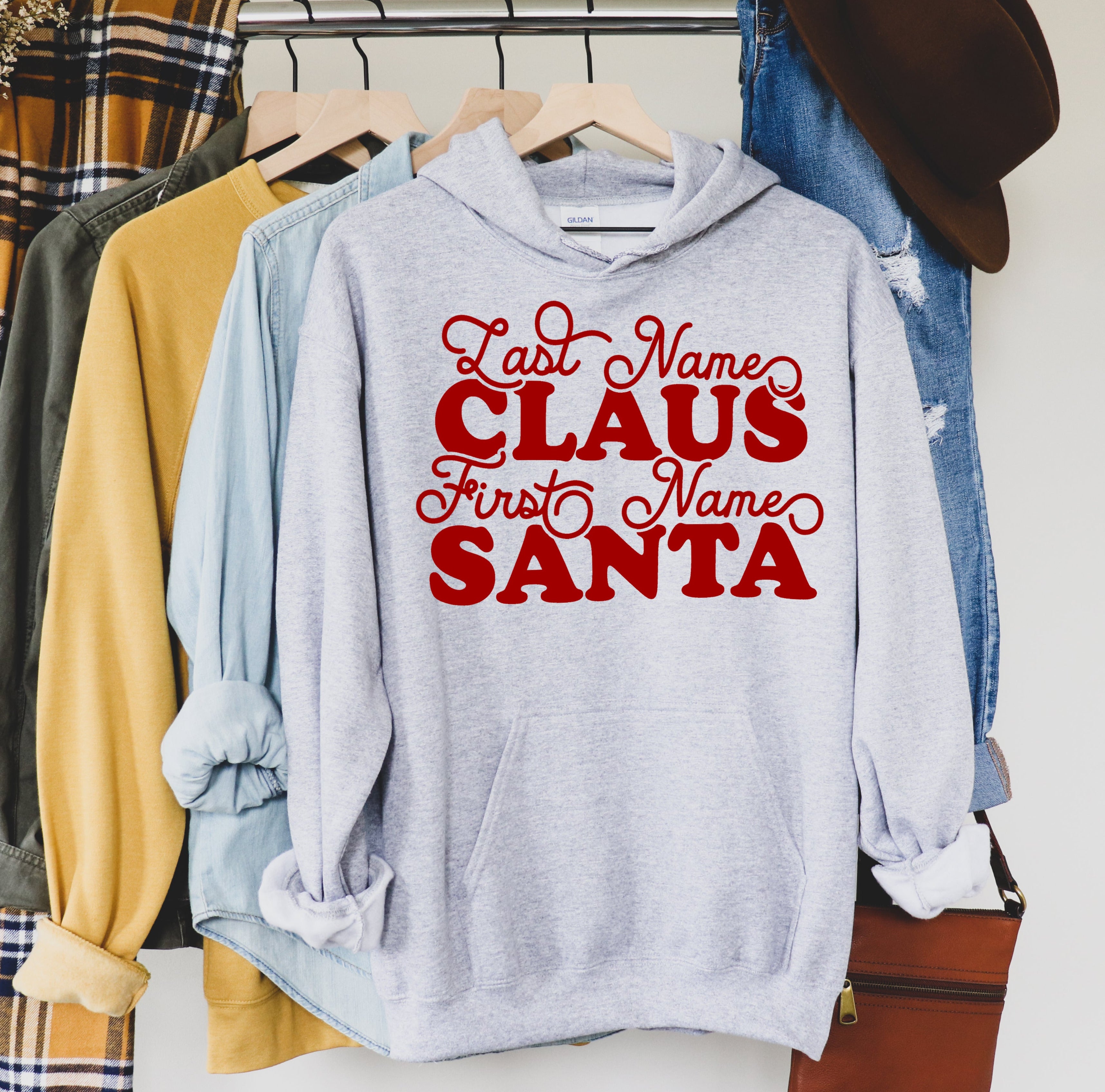 funny santa holiday hoodie - HighCiti