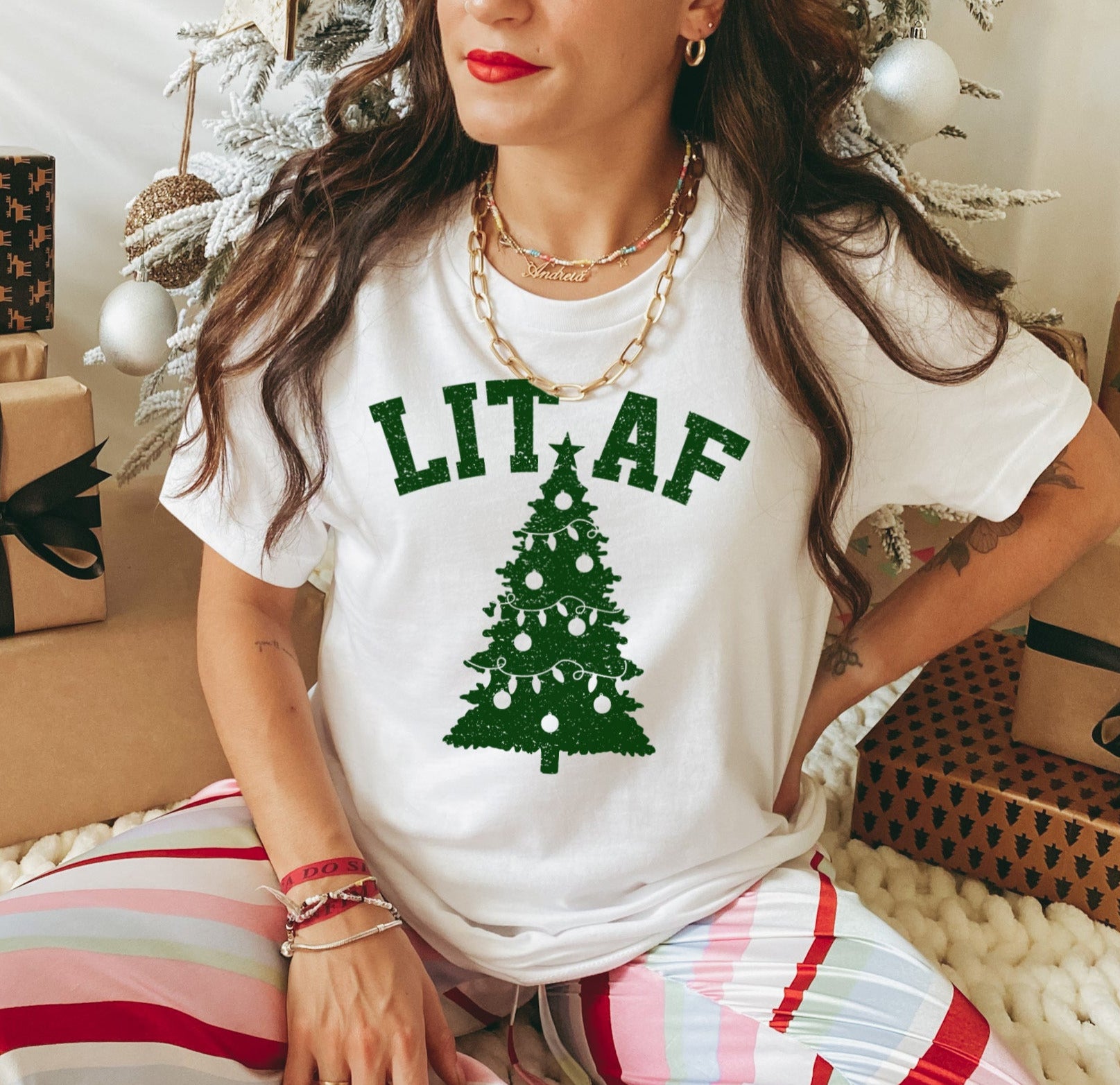 funny christmas tree shirt - HighCiti