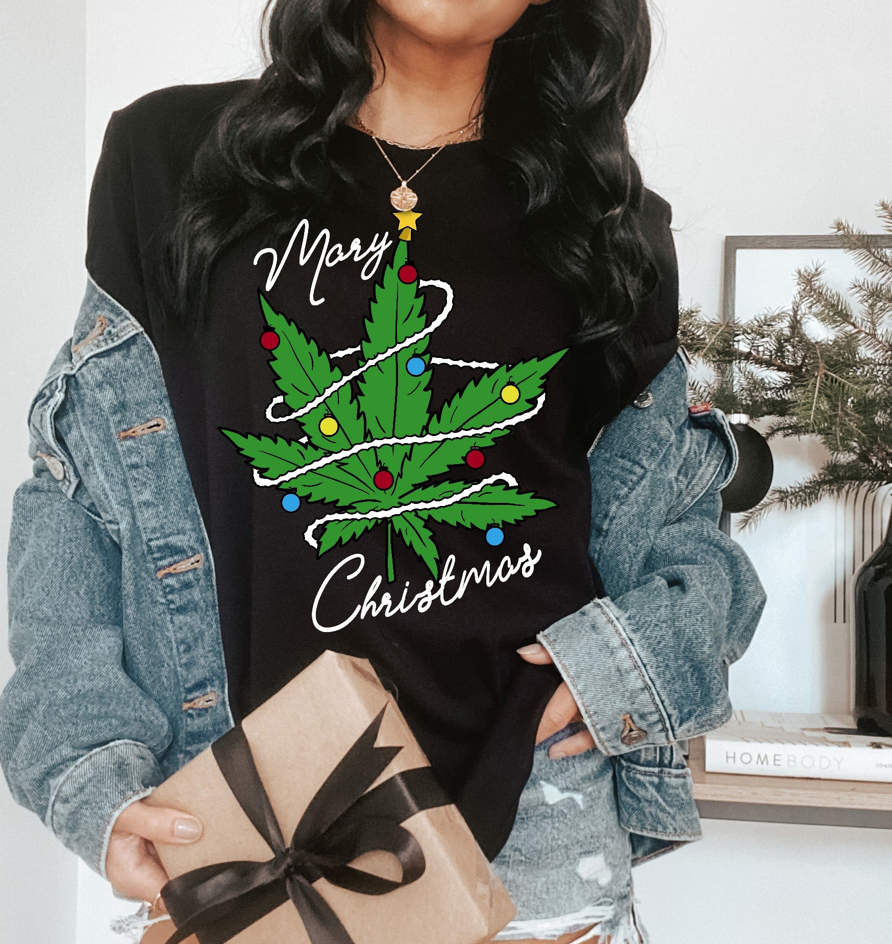 marijuana christmas t-shirt - HighCiti