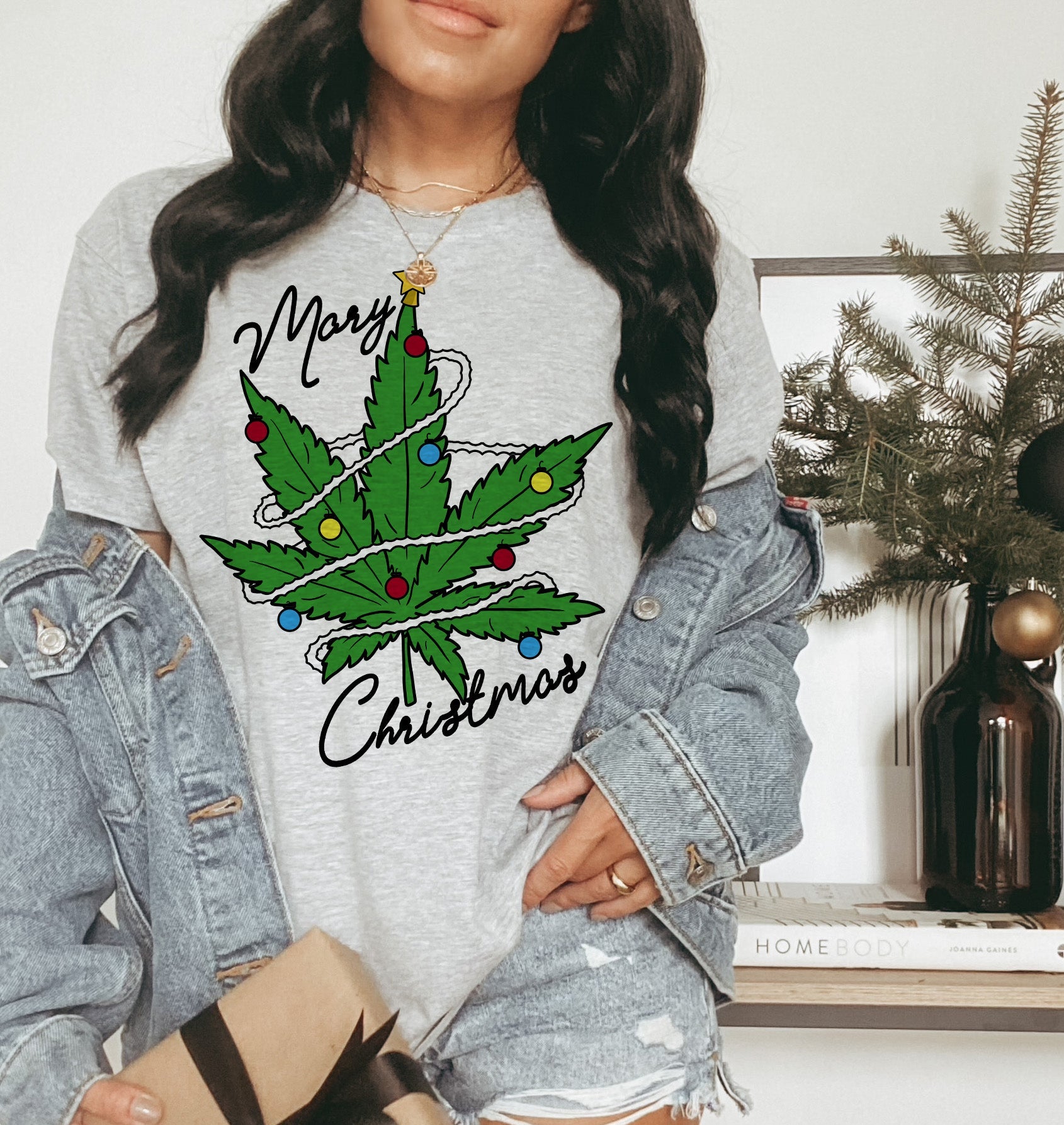 weed christmas t-shirt - HighCiti