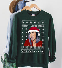 cardi b Christmas sweatshirt - HighCiti