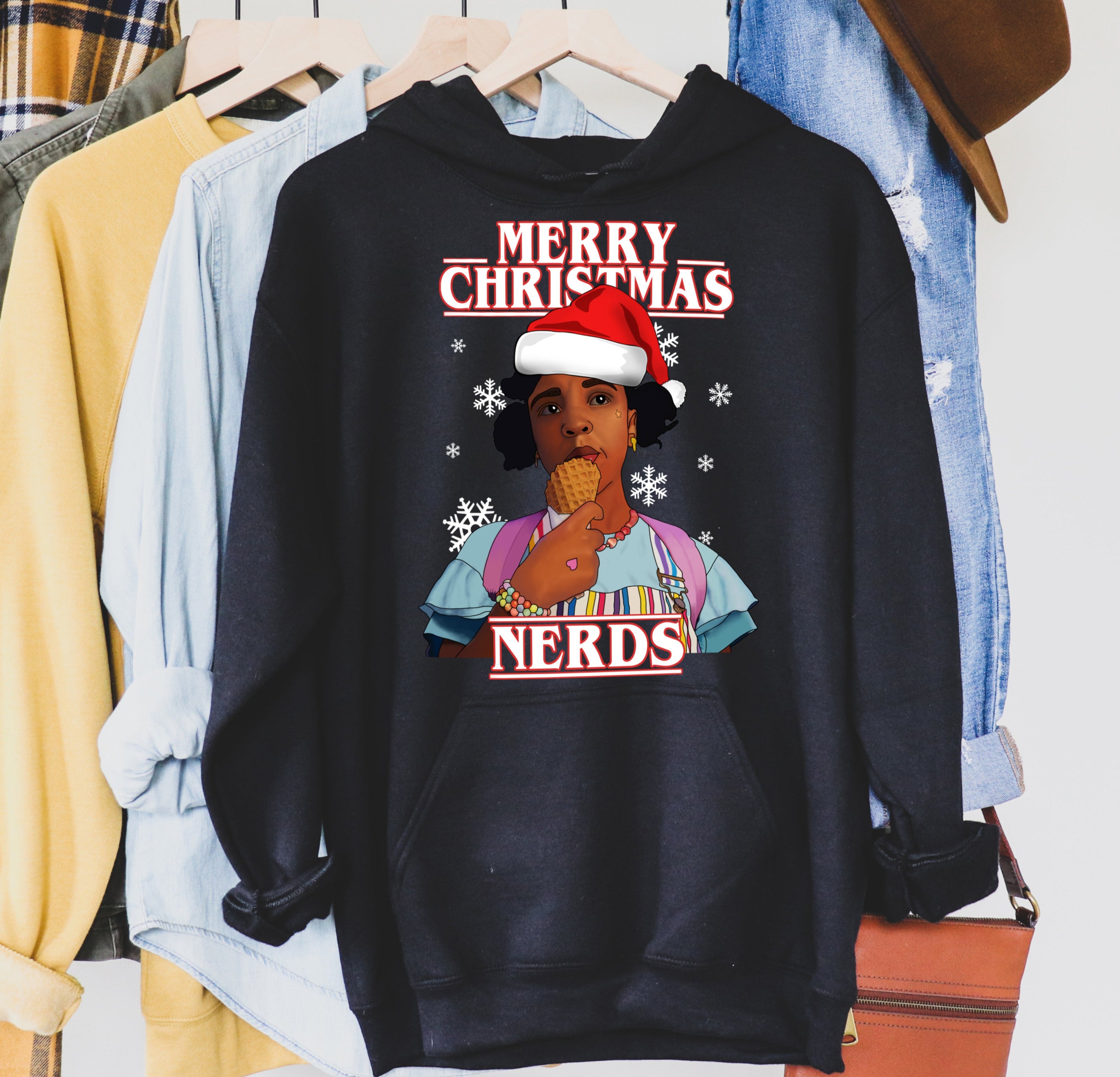 stranger things christmas hoodie - HighCiti