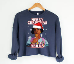 christmas stranger things crop sweater - HighCiti