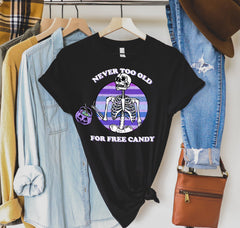 funny trick or treat halloween tshirt - HighCiti