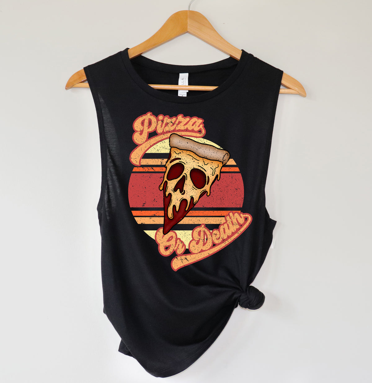 funny pizza muscle tank - HighCiti