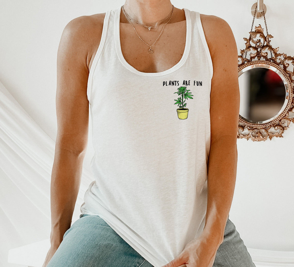 weed women's tank - HighCiti