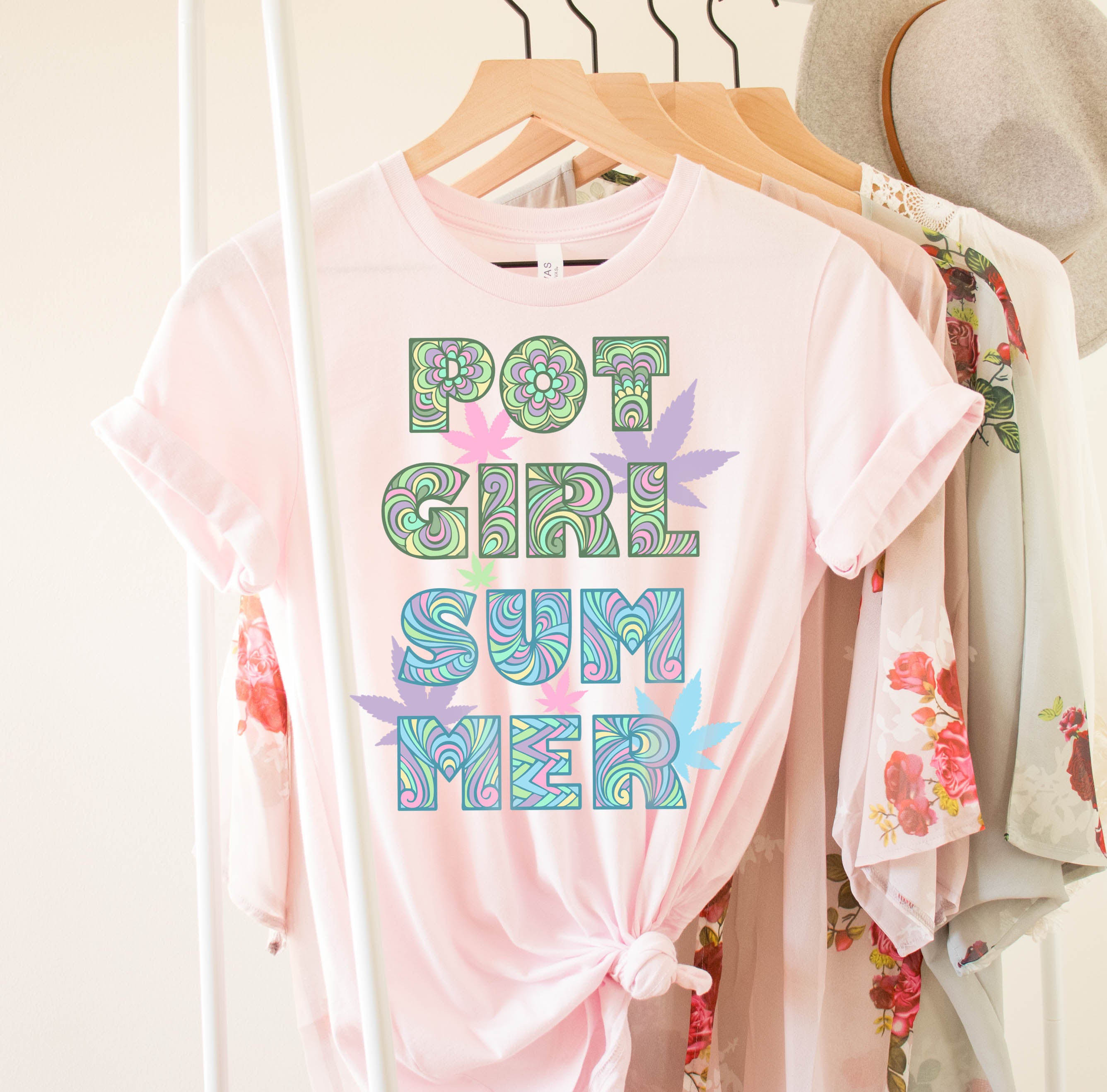 cannabis girl tshirt - HighCiti