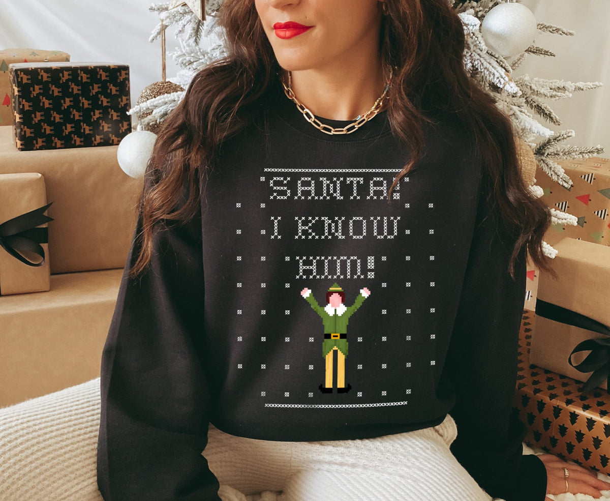 buddy the elf sweatshirt - HighCiti