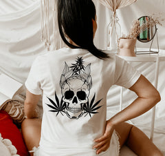 weed tattoo style shirt - HighCiti