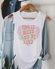 cute stoner muscle tank - HighCiti