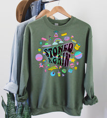 trendy cannabis sweatshirt - HighCiti