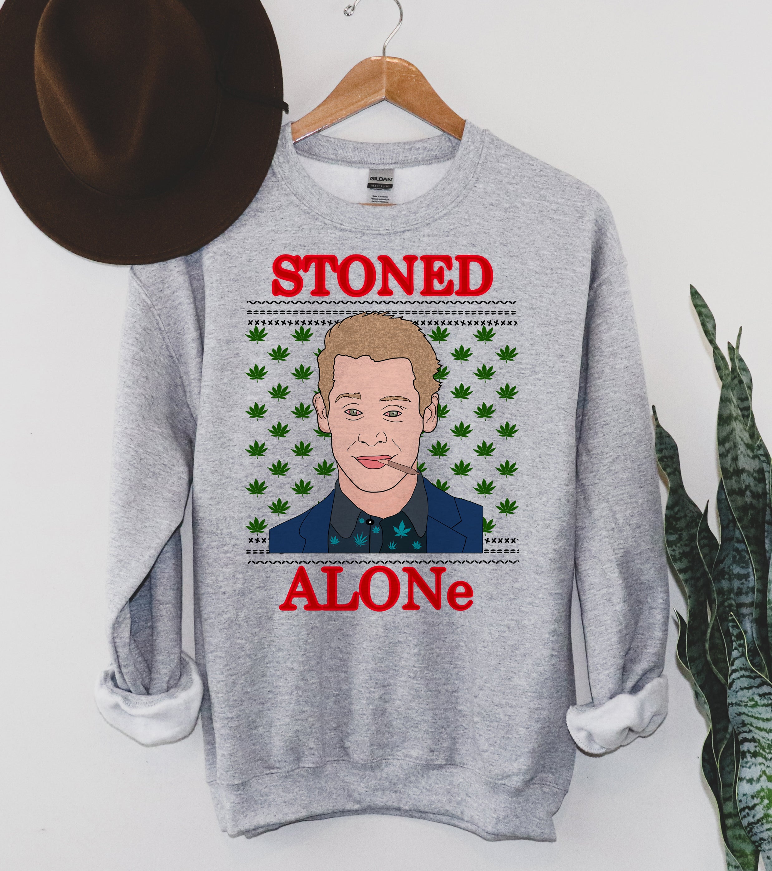 funny stoner christmas sweater - HighCiti