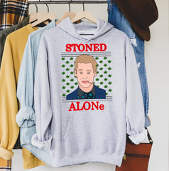 stoner home alone christmas hoodie - HighCiti
