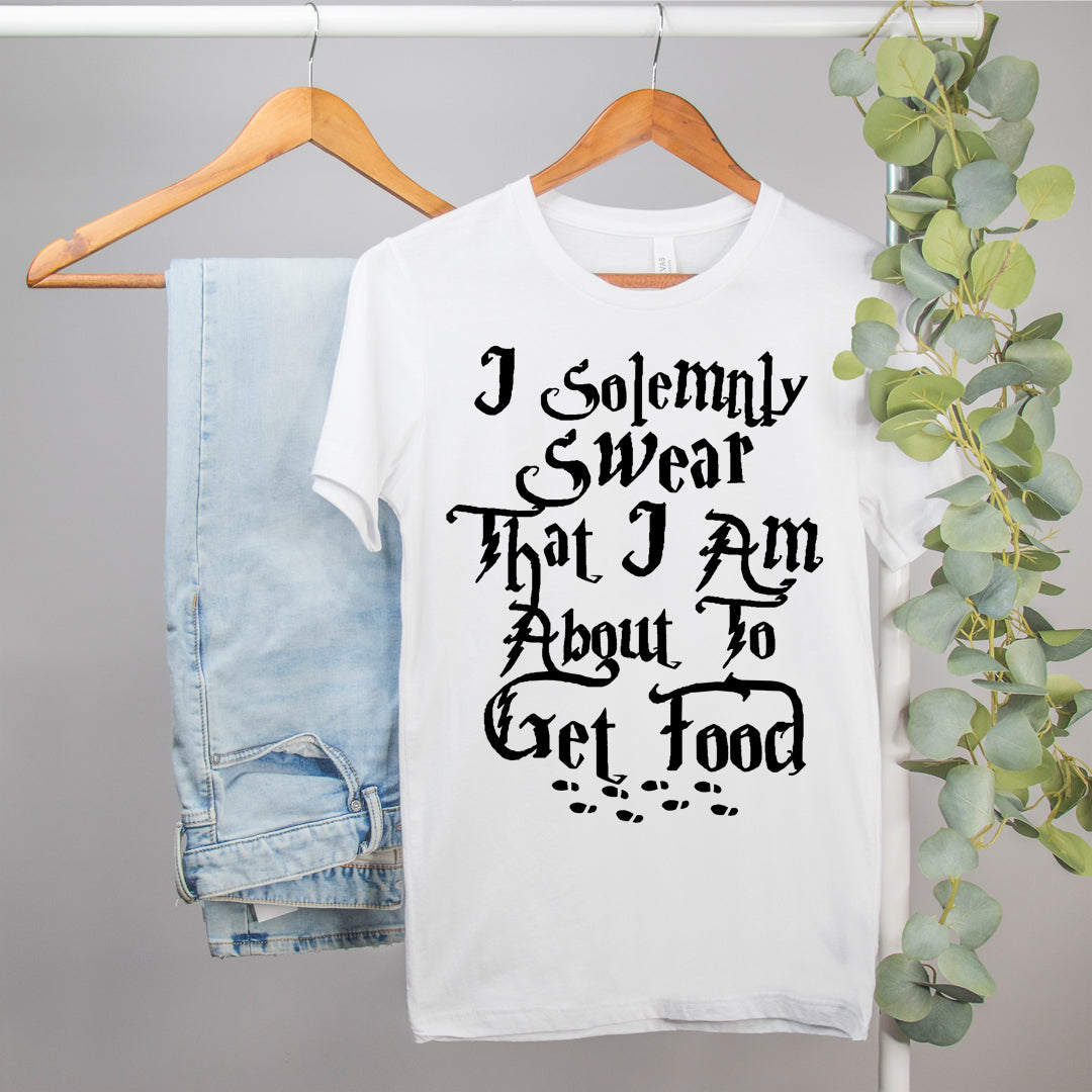 Harry potter shirt that says I Solemnly Swear I'm About To Get Food Shirt - HighCiti