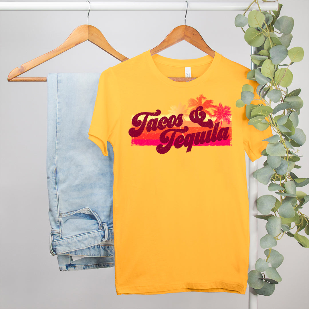 Tacos And Tequila Vintage Shirt - HighCiti